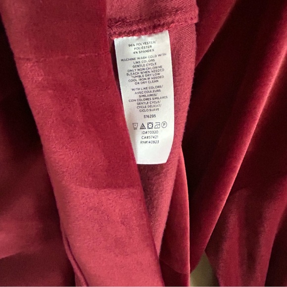 Loft ~SOFT Velour Pullover Hoodie in Small - Picture 9 of 11